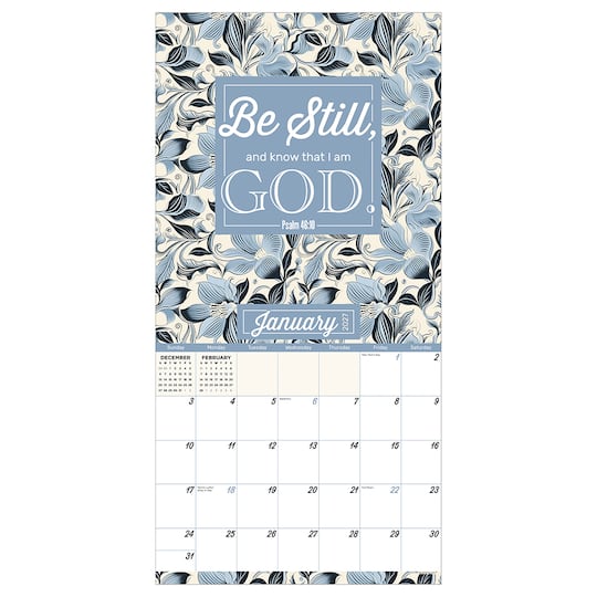 2027 Bible Verses Wall Calendar
